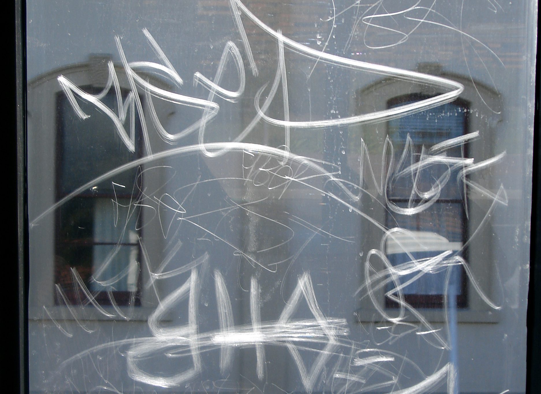 anti-graffiti-window-film-scratches Film in Los Angeles