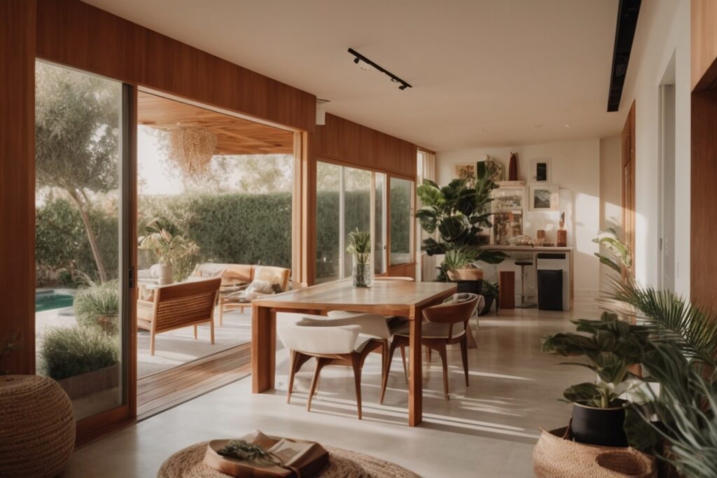 Los Angeles home with energy-saving window film