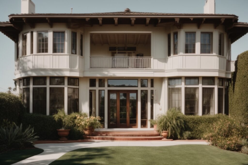 Historic Los Angeles home with energy-saving window film