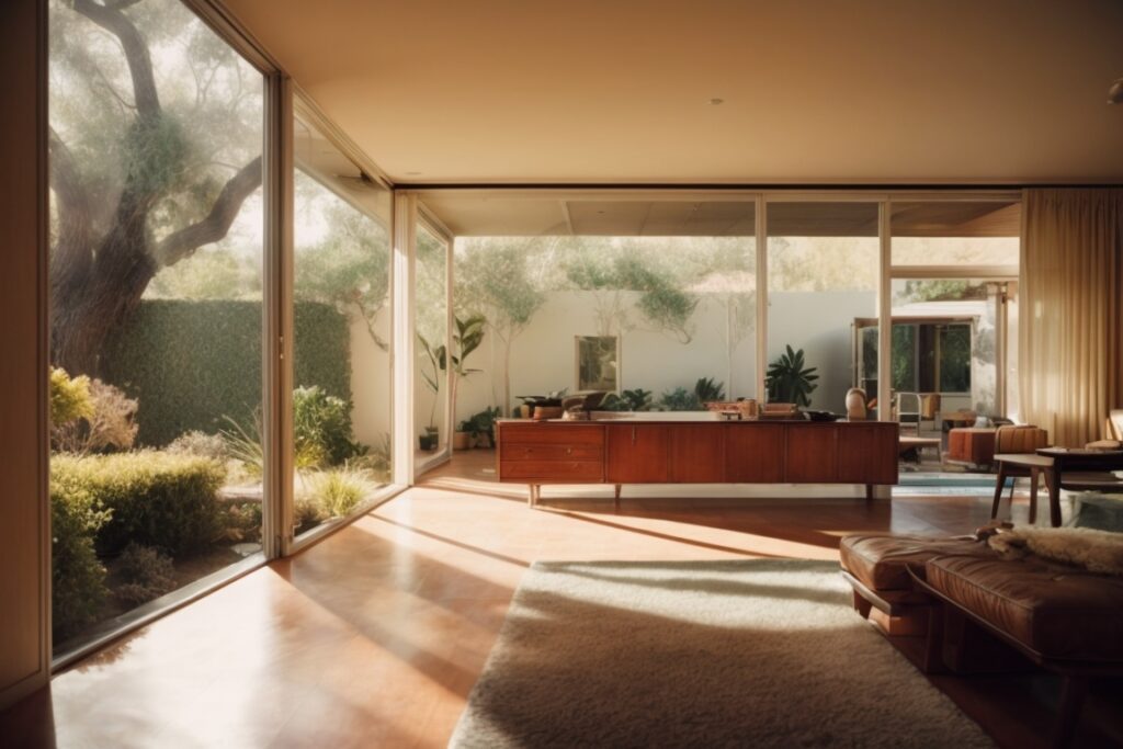 1950s Los Angeles home with energy-efficient window films